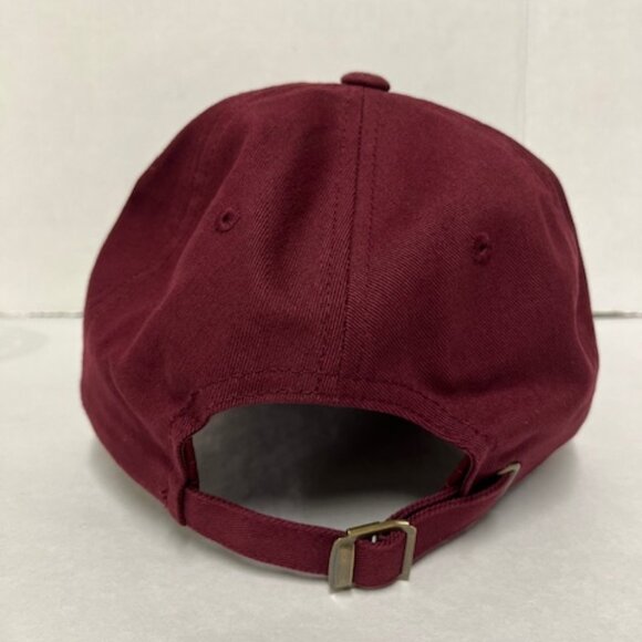 Yupoong Classics Lucchese Adjustable Burgundy Hat- NEW - Picture 3 of 5